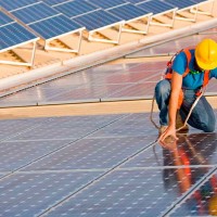 Instalação de energia solar